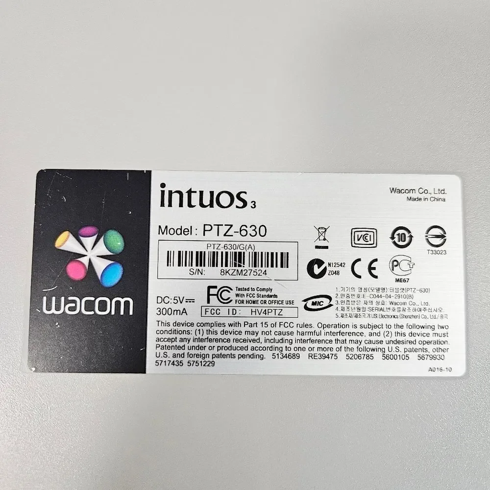 WACOM Intuos 3 PTZ-630 6